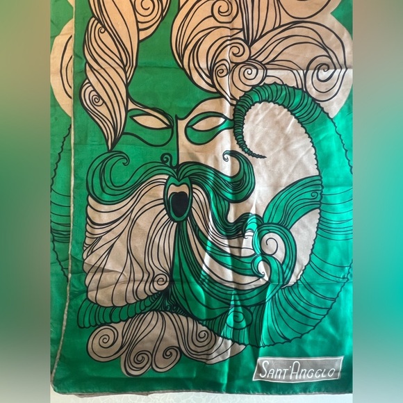 VINTAGE: Sant’ Angelo | Classic silk scarf - Picture 6 of 11